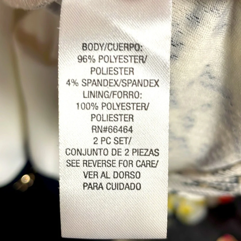 Studio One Black White Houndstooth Jacket Dress Set Sz 8P - Picture 8 of 9